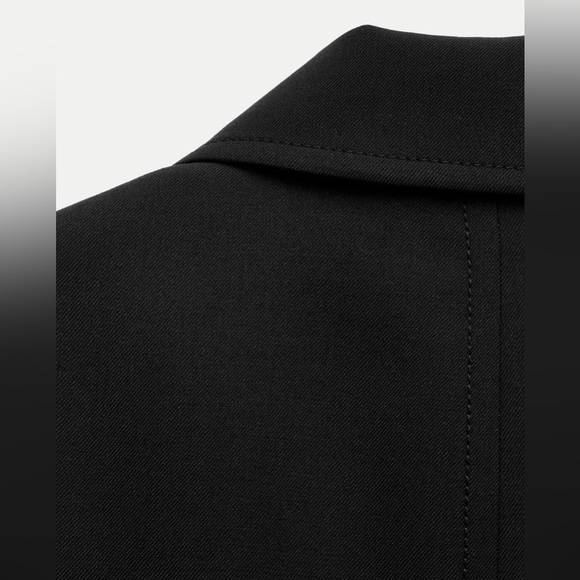 ZW Collection Wool Blend Frock Coat - Picture 9 of 16